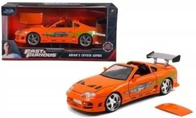 Jada F&F Toyota Supra orange 1995 1:24