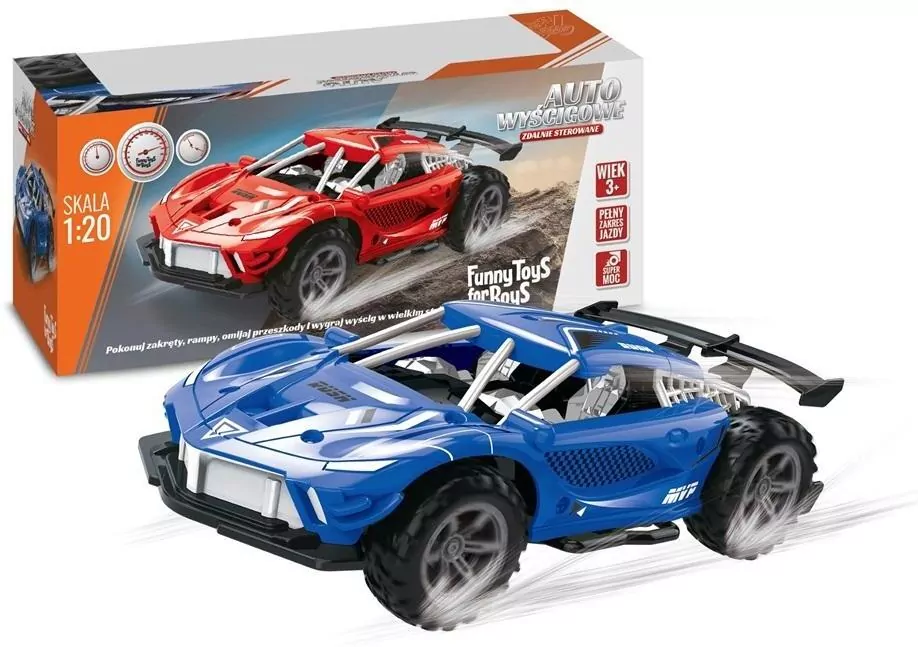 Auto wyścigowe zdalnie sterowane mix - tantis.pl