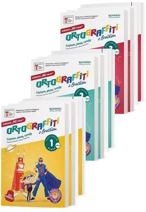 Ortograffiti z Bratkiem 1-3. Wersja 90 minut - tantis.pl