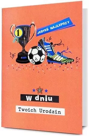 Karnet B6 Urodziny - tantis.pl