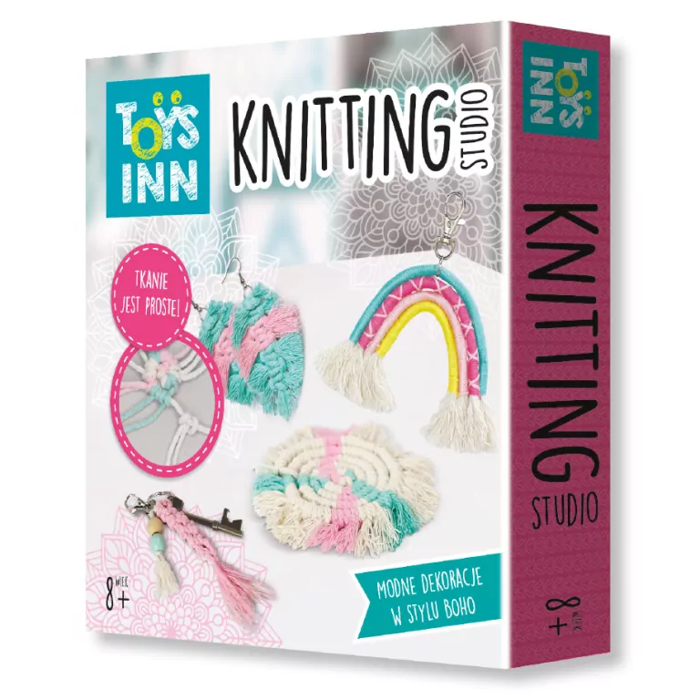 Zestaw kolorowe Makramy. ToysInn - tantis.pl