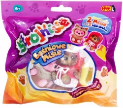 Epee. Strojnisie Baśniowe Misie 2-urek+Wilk+żółta sukienka księżniczki 095425pack Czerwony Kapt