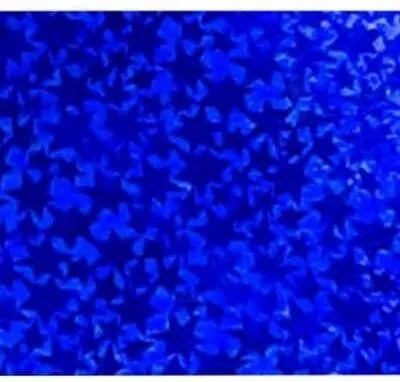 Karton holograficzny niebieski gwiazdy 25x35cm ark - tantis.pl