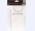 Zestaw geometryczny transparent GR-032T GRAND - tantis.pl