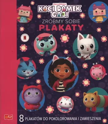 Trefl. Koci Domek Gabi. Zróbmy sobie plakaty
