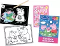 Peppa Pig. Zdrapuj, koloruj, naklejaj - tantis.pl