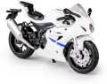 Suzuki GSX-R1000 biały 1:18 - tantis.pl