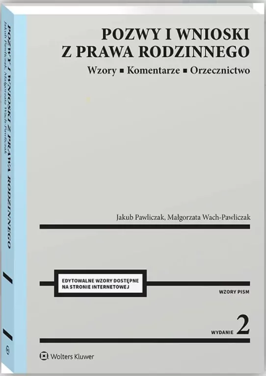 Pozwy i wnioski z prawa rodzinnego w.2 - tantis.pl