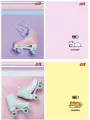 Zeszyt A5 w kratkę 32 kartki Pastel mix - tantis.pl