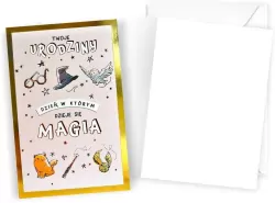 Karnet urodziny. Harry Potter