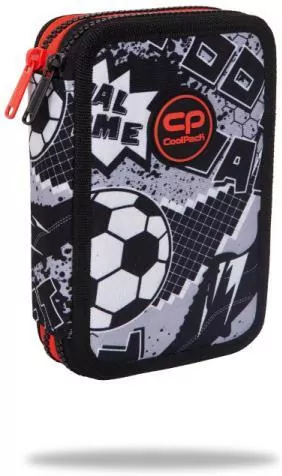Piórnik 2-komorowy. Coolpack. Jumper 2. Grey ball - tantis.pl