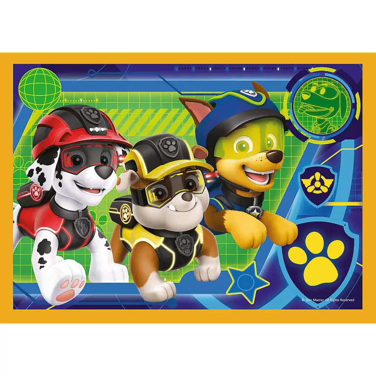 Wakacyjny Psi Patrol. Puzzle 4w1 - tantis.pl