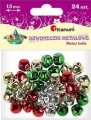Dodatek dekoracyjny Craft-fun dzwoneczki dekoracyjne 1,5 mix DIYXM040  (M044) - tantis.pl