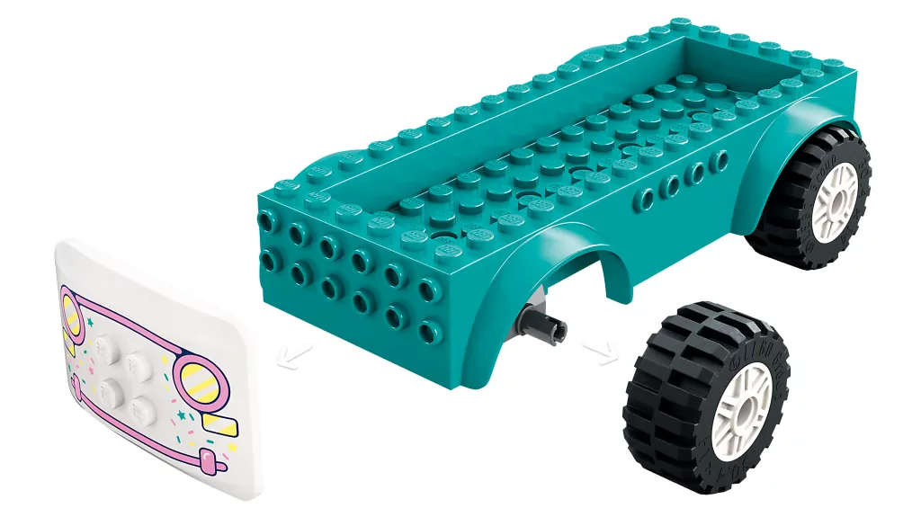 LEGO® Furgonetka z lodami w mieście Heartlake 42644 - tantis.pl