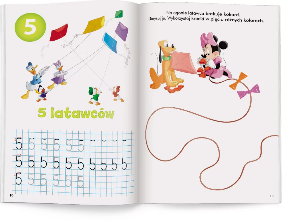 Cyfry. Disney Uczy. Miki - tantis.pl