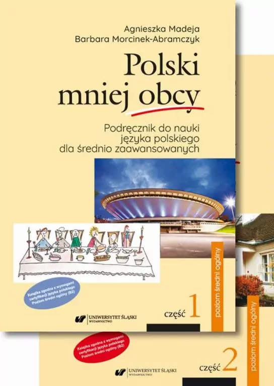 Polski mniej obcy B2 cz.1 Podręcznik + cz.2 Klucz - tantis.pl