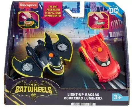 Fisher Price. Batwheels. Pojazdy ze światłami