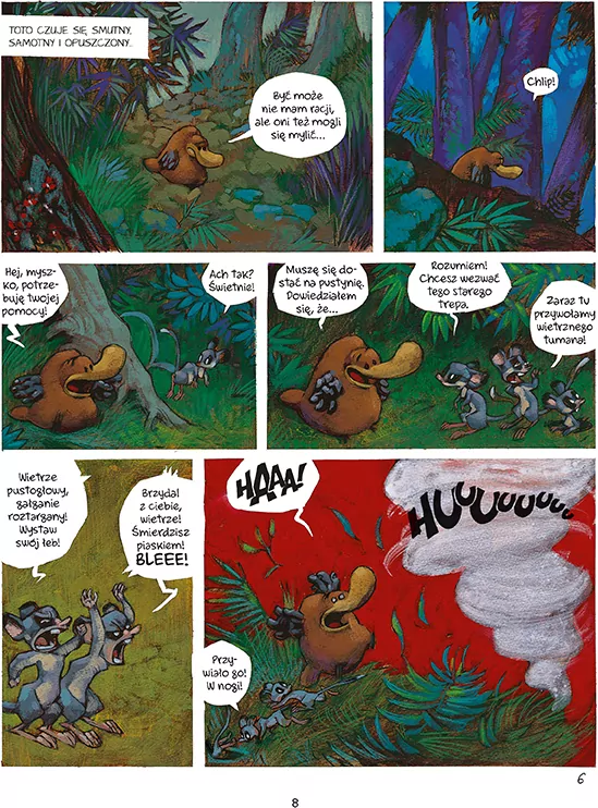 Dziobak Toto i kryształowe siostry. Dziobak Toto. Mój pierwszy komiks 5+. Tom 5 - tantis.pl