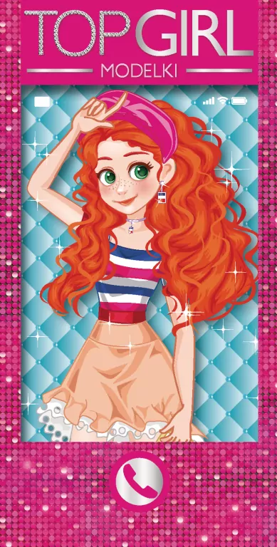 Top Girl Modelki. Książeczka telefon - tantis.pl