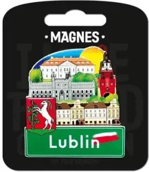 Magnes I love Poland Lublin ILP-MAG-C-LUB-25