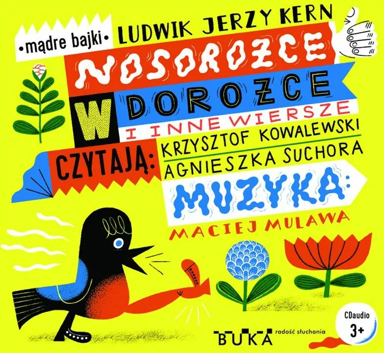 Nosorożce w dorożce i inne wiersze. Audiobook CD MP3 - tantis.pl