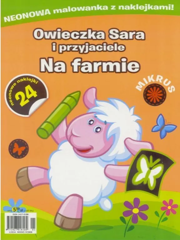 Mikrus. Owieczka Sara i przyjaciele. Na farmie - tantis.pl