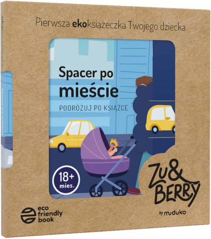 Spacer po mieście. Podróżuj po książce 18 mies.+ - tantis.pl