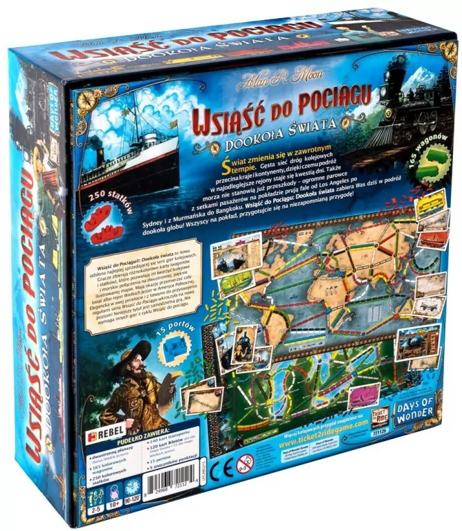 Wsiąść do pociągu. Dookoła Świata - tantis.pl