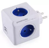 Przedłużacz allocacoc PowerCube Original 2202BL/FROUPC (kolor niebieski) - tantis.pl