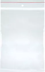 Torebka strunowa Office Products 80x120mm transparentna