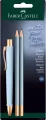 Długopis Poly Ball skyblue +2 ołówki FABER CASTELL - tantis.pl
