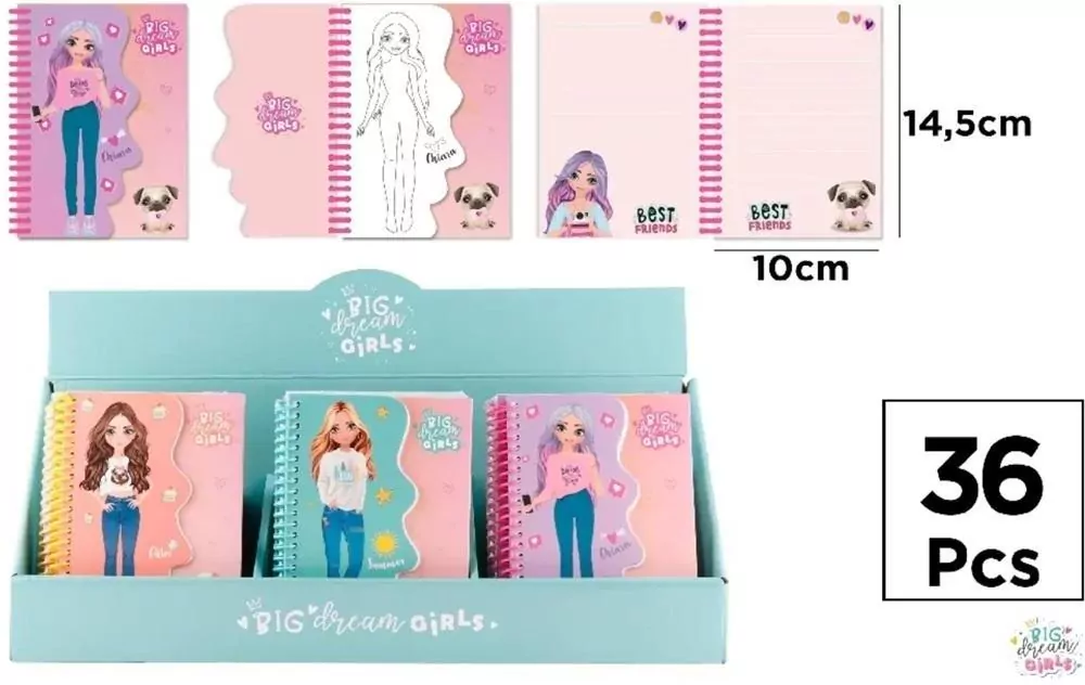 Notes Big Dream Girls Chloe - tantis.pl