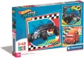 Hot Wheels. Puzzle 3x48. Super Kolor - tantis.pl
