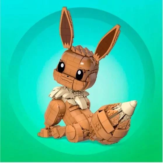 Klocki. Pokemon do zbudowania. Duży Eevee - tantis.pl