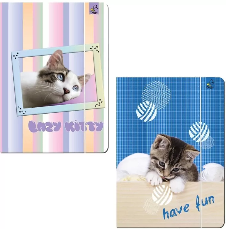 Teczka A4 z gumką Best Friend Koty - tantis.pl