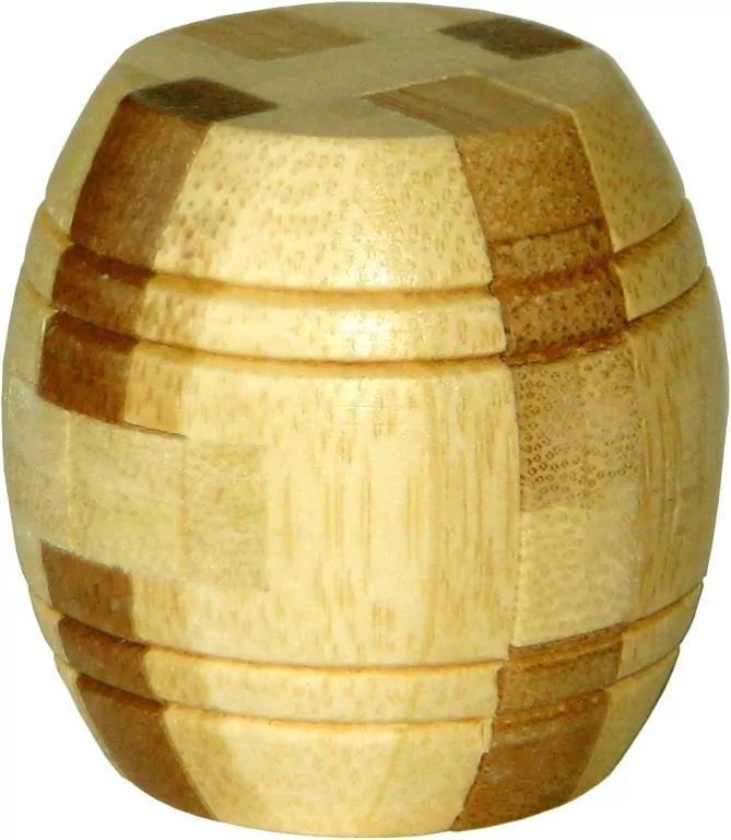 Łamigłówka 3D Bamboo Barrel poziom 3/4 - tantis.pl