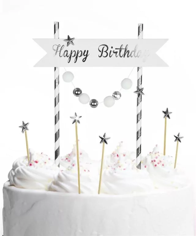 Piker srebrny. Happy Birthday - tantis.pl