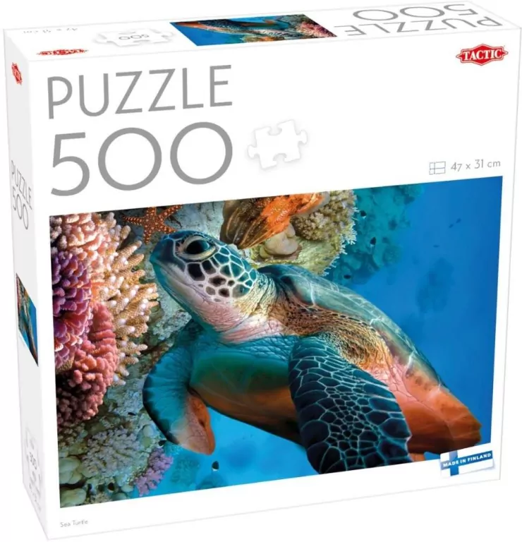 Puzzle 500 Sea Turtle - tantis.pl