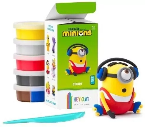 Hey Clay - Minionki: Stuart z akcesoriami - tantis.pl