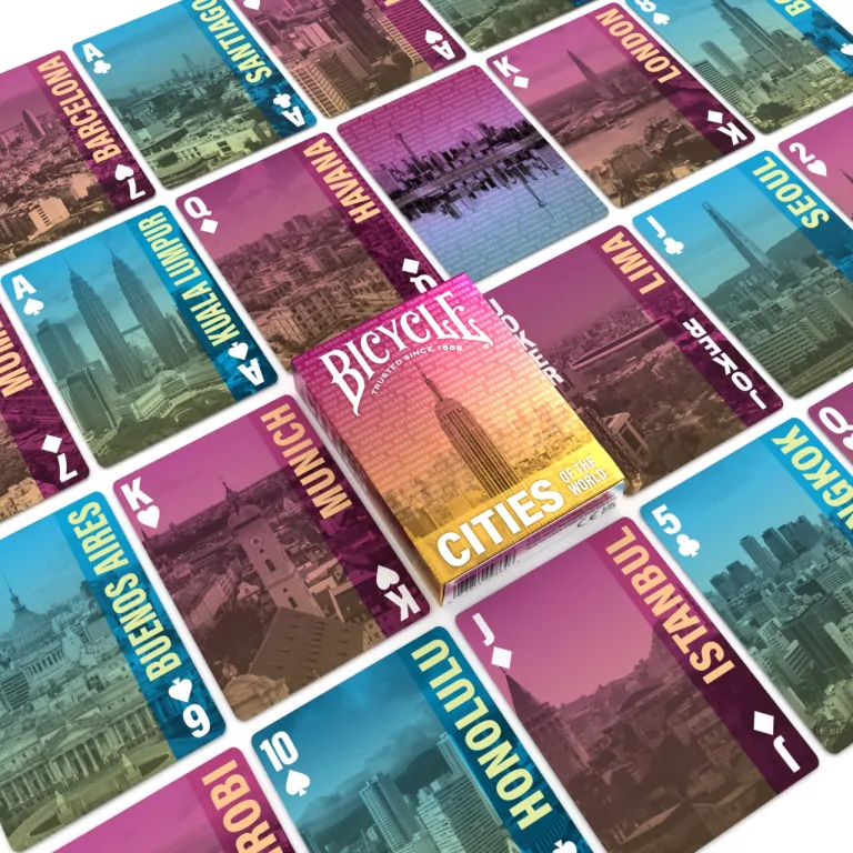 Bicycle Karty Cities of the World - tantis.pl