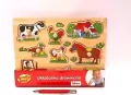 Układanka drewniana. Farma - tantis.pl