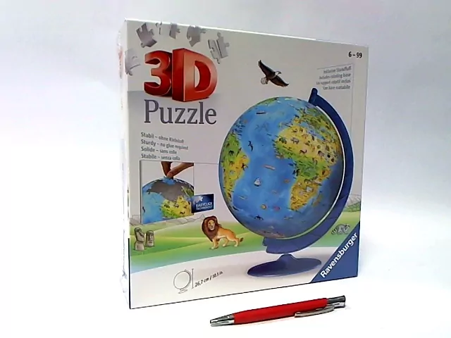 Puzzle Globus po angielsku, 180 elementów - tantis.pl
