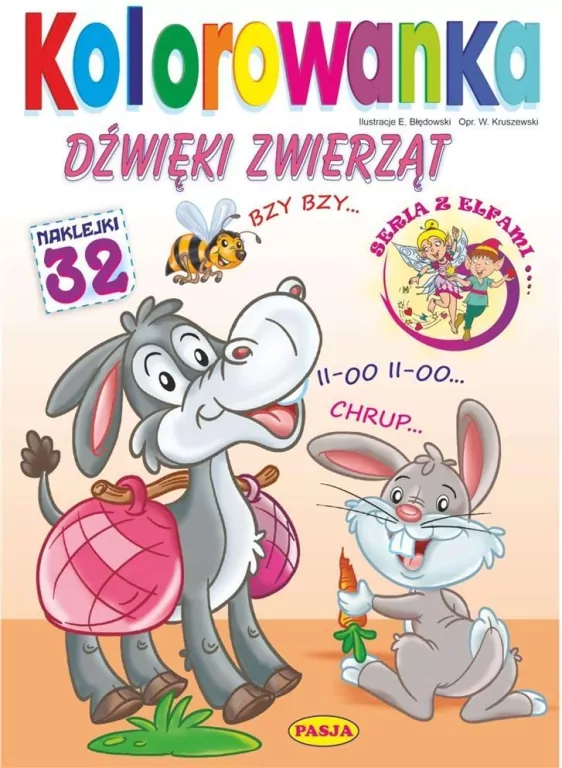 Kolorowanka. Dźwięki zwierząt - tantis.pl