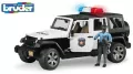 Bruder. Jeep Wrangler Unlimited Rubicon policyjny - tantis.pl
