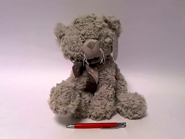 Kot Beatrice szary 25cm - tantis.pl