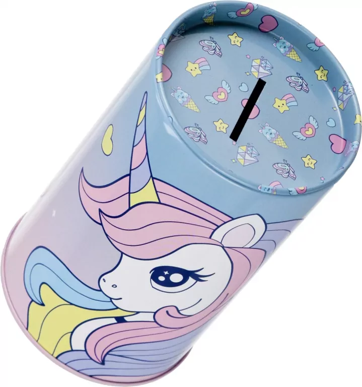 Skarbonka metalowa Unicorn - tantis.pl