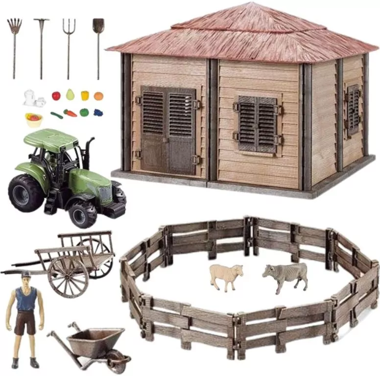 Duży zestaw farma domek DIY - tantis.pl