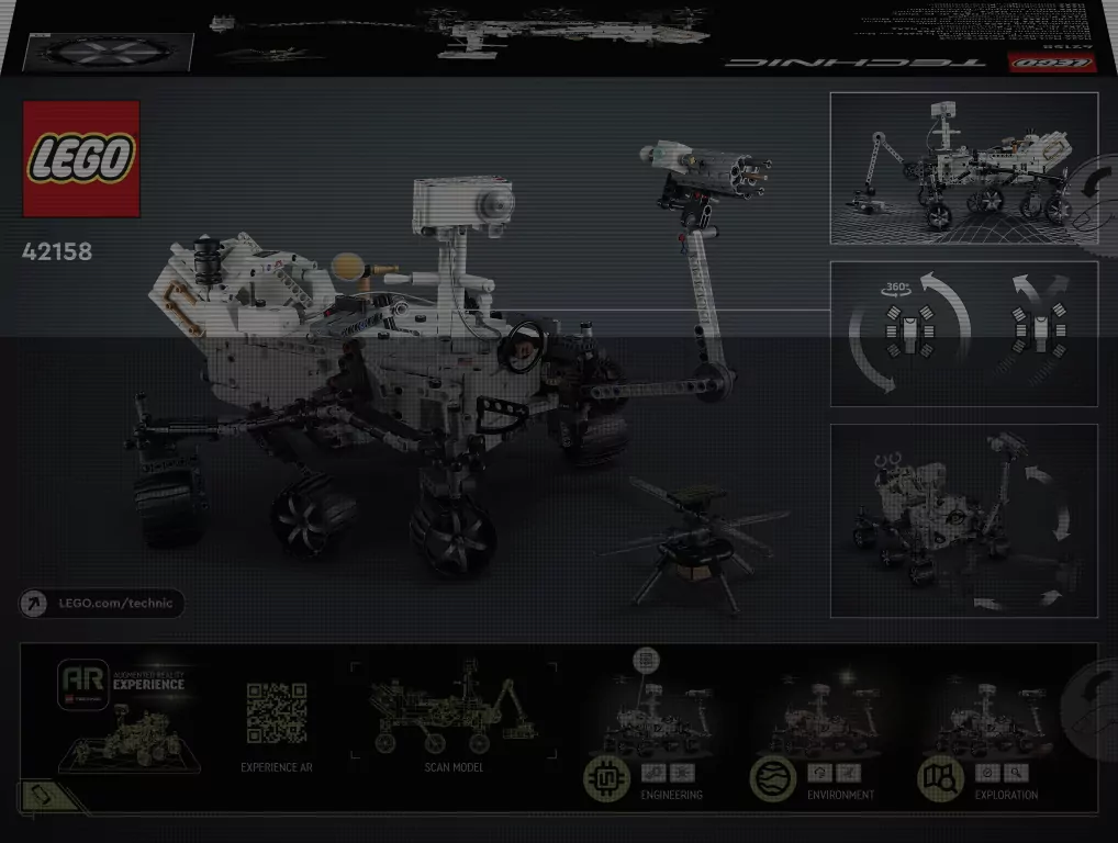 LEGO® Technic. NASA Mars Rover Perseverance. 42158 - tantis.pl