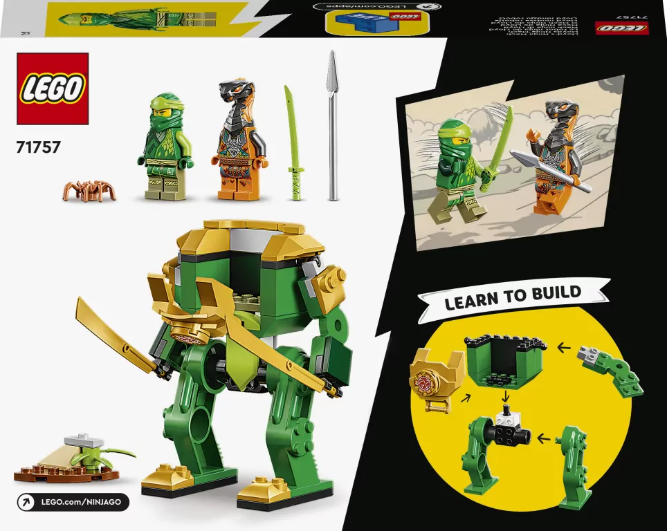 LEGO® NINJAGO®. Mech Ninja Lloyda. 71757 - tantis.pl