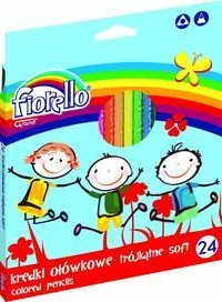 Kredki Super Soft 24 kolory - tantis.pl